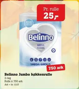 Poetzsch Padborg Belinno Jumbo køkkenrulle tilbud