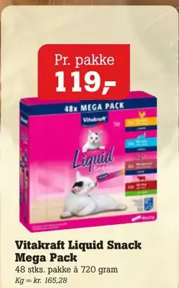 Poetzsch Padborg Vitakraft Liquid Snack Mega Pack tilbud