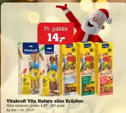 Poetzsch Padborg Vitakraft Vita Nature eller Kräcker tilbud