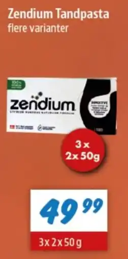 zur Krone Zendium tandpasta tilbud