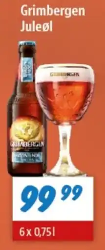 zur Krone Grimbergen Juleøl tilbud
