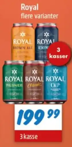 zur Krone Royal flere varianter tilbud