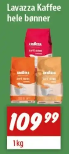 zur Krone Lavazza Kaffee hele bønner tilbud