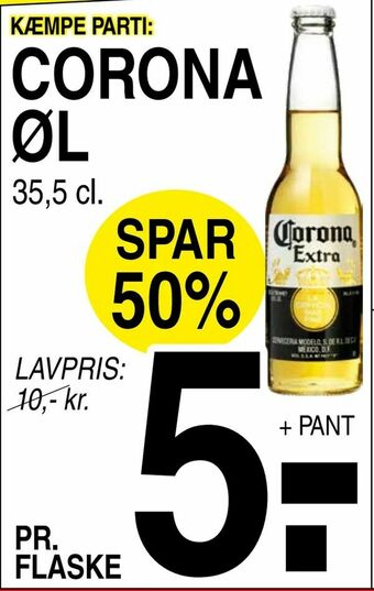 ABC Lavpris Corona øl tilbud