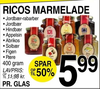 ABC Lavpris Ricos marmelade tilbud