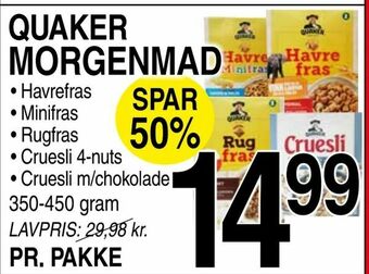 ABC Lavpris Morgenmad tilbud