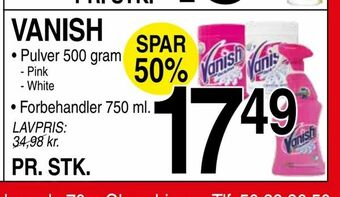 ABC Lavpris Vanish tilbud