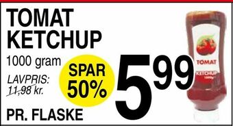 ABC Lavpris Tomat ketchup tilbud