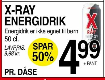 ABC Lavpris X-ray energidrik tilbud