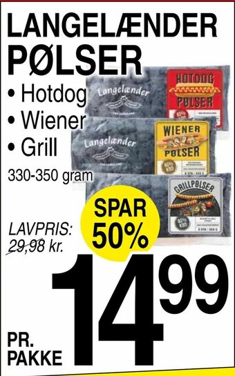 ABC Lavpris Pølser tilbud