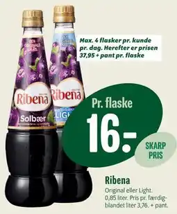 Min Købmand Ribena tilbud