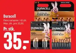 Min Købmand Duracell tilbud
