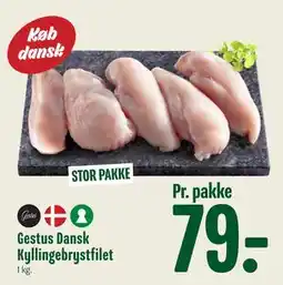 Min Købmand Gestus Dansk Kyllingebrystfilet tilbud