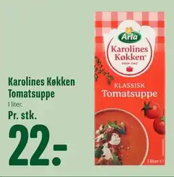 Min Købmand Karolines Køkken Tomatsuppe tilbud