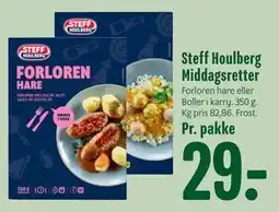 Min Købmand Steff Houlberg Middagsretter tilbud