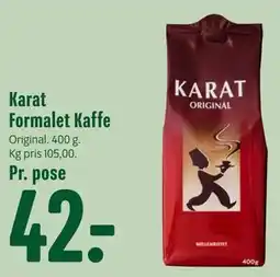 Min Købmand Karat Formalet Kaffe tilbud