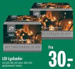 Min Købmand LED Lyskæder tilbud