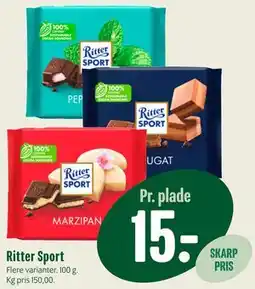 Min Købmand Ritter Sport tilbud