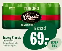 Min Købmand Tuborg Classic tilbud