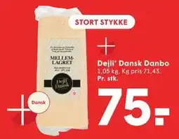 SPAR Dejli’ Dansk Danbo tilbud