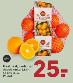 SPAR Gestus Appelsiner tilbud