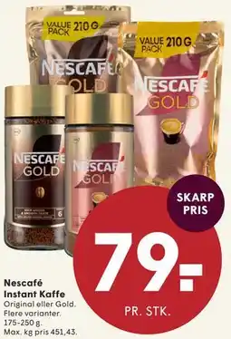 SPAR Nescafé Instant Kaffe tilbud
