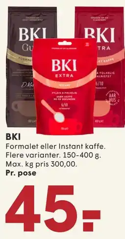 SPAR BKI tilbud