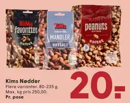 SPAR Kims Nødder tilbud
