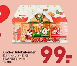SPAR Kinder Julekalender tilbud