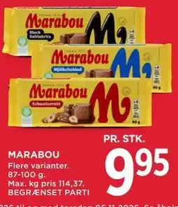 MENY MARABOU tilbud