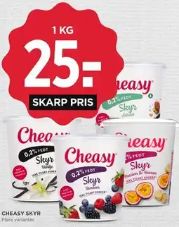 MENY CHEASY SKYR tilbud