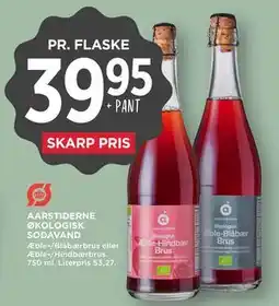 MENY AARSTIDERNE ØKOLOGISK SODAVAND tilbud