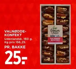 MENY VALNØDDEKONFEKT tilbud