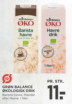MENY GRØN BALANCE ØKOLOGISK DRIK tilbud