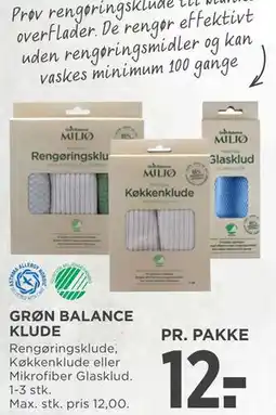 MENY GRØN BALANCE KLUDE tilbud