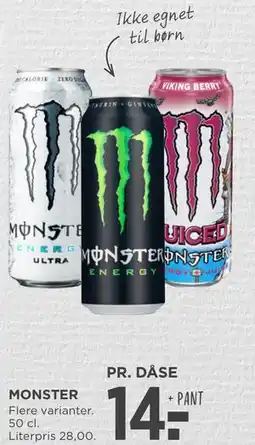 MENY MONSTER tilbud