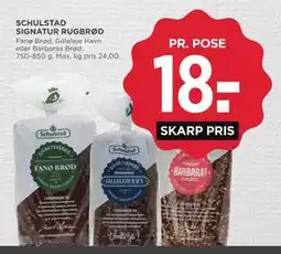 MENY SCHULSTAD SIGNATUR RUGBRØD tilbud