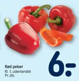 REMA 1000 Rød peber tilbud