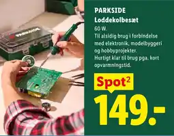 Lidl Parkside Loddekolbesæt tilbud