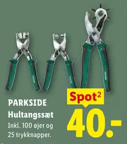 Lidl Parkside Hultangssæt tilbud