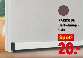 Lidl Parkside Dørtætningsliste tilbud