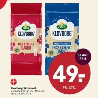 Klovborg Skæreost