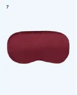 Matas KICKS Beauty Small Bamboo Silk Eyemask Winered tilbud