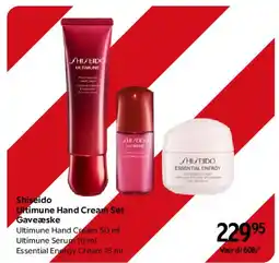 Matas Shiseido Ultimune Hand Cream Set Gaveæske tilbud