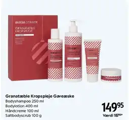 Matas Granatæble Kropspleje Gaveæske tilbud