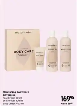 Matas Nourishing Body Care Gaveæske tilbud
