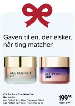 Matas L'Oréal Paris The Glow Duo Gaveæske tilbud