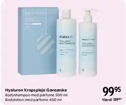 Matas Hyaluron Kropspleje Gaveæske tilbud