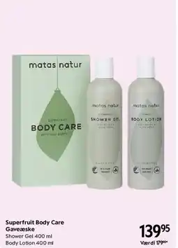 Matas Superfruit Body Care Gaveæske tilbud