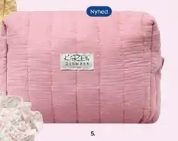 Matas Toilettaske i rosa-quilt tilbud